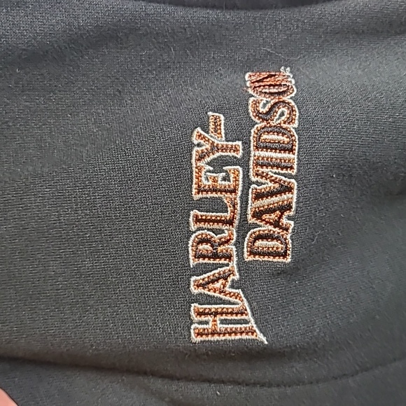 Harley Davidson Hooded Vest Vintage Biker Large - Picture 2 of 7